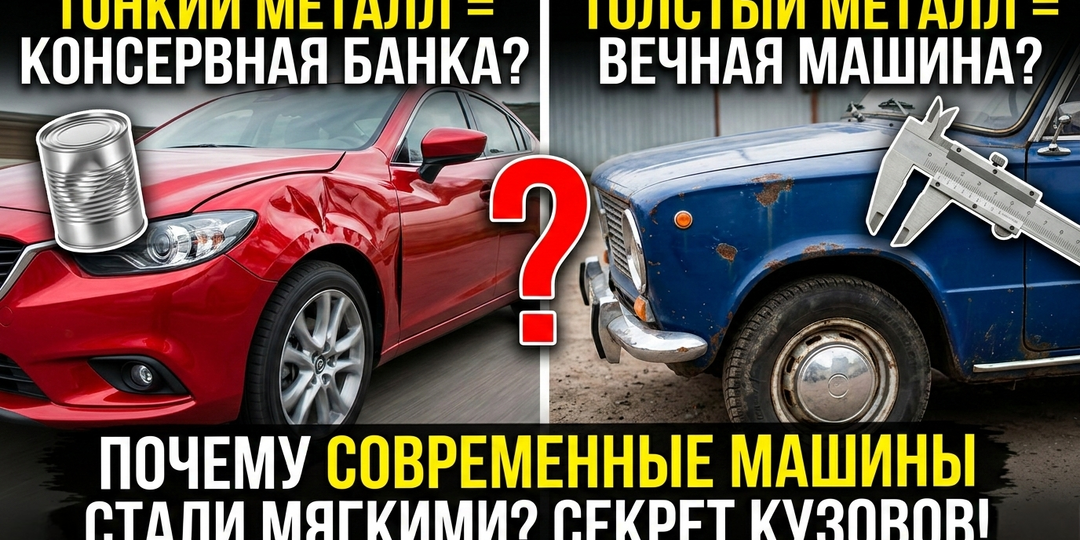 Этот факт перевернет ваше представление о толстом металле авто