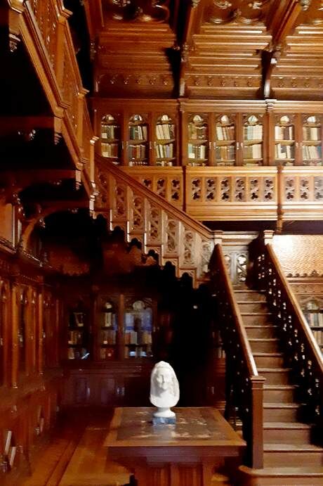 Готическая биьблеотека в Зимнем дворце /фото из личного архива, 2018/