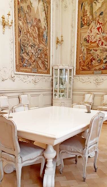 В Белой столовой в Зимнем дворце /фото из личного архива, 2019/