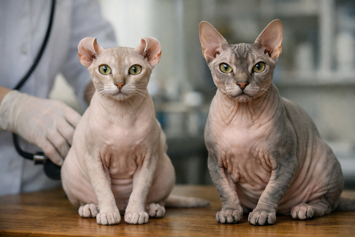 - В моих генах не только сфинкс, но и керл!