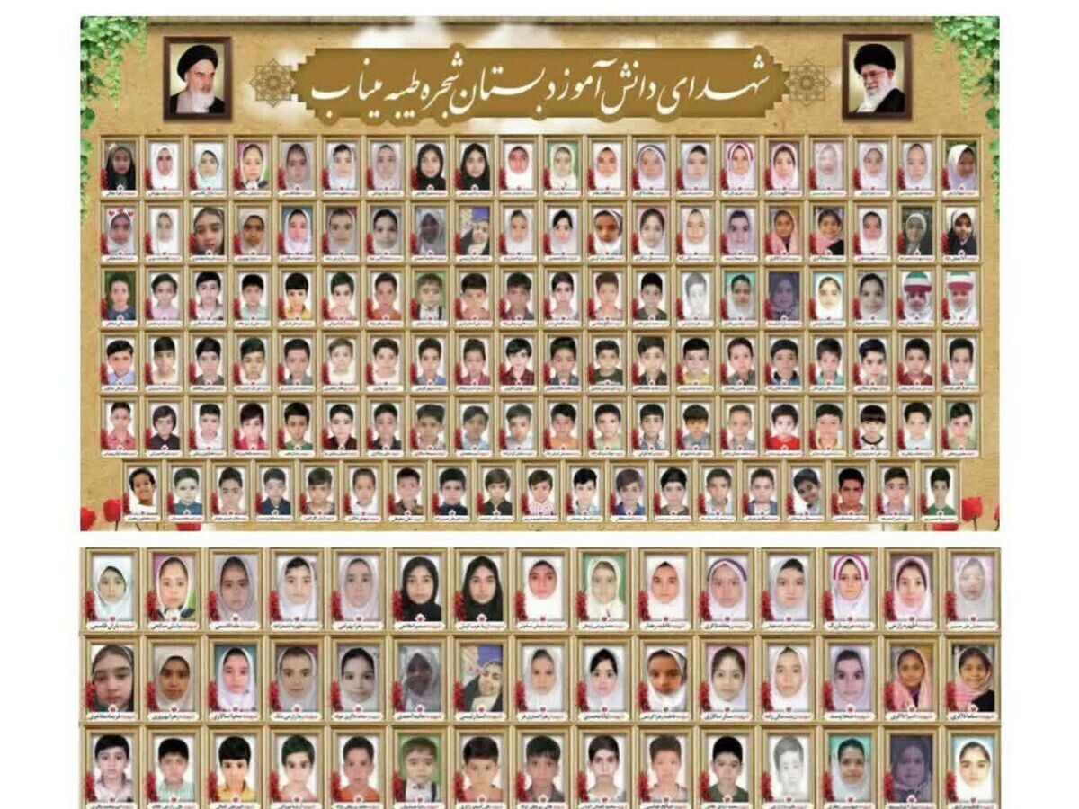    Фото детей, погибших в результате американо-израильского удара по школе в иранском Минабе 28 февраля | © Tasnim News Agency