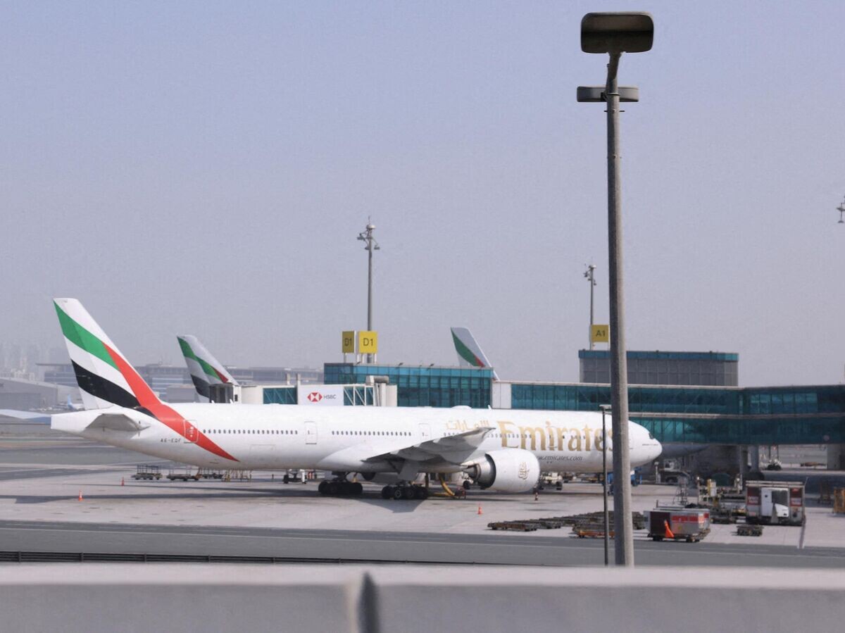    Самолеты в Терминале 3 международного аэропорта Дубая, ОАЭ | © REUTERS / Raghed Waked