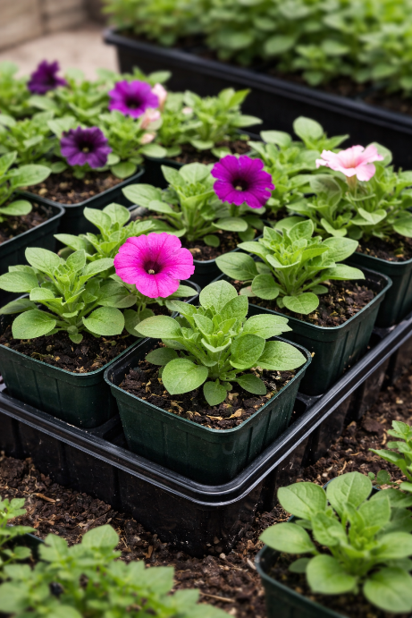 Пора сеять королеву  цветов клумб -петунию