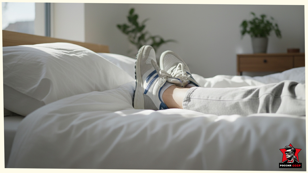 Ноги в кроссовках