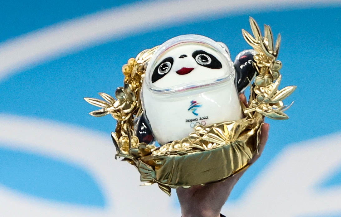    Талисман Олимпиады 2022 года Бин Дунь Дунь  Валерий Шарифулин/ТАСС