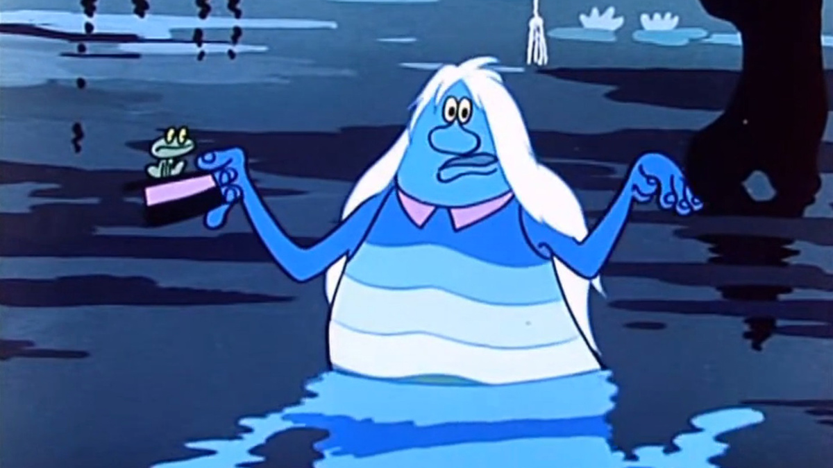 Кадр из мультфильма "Летучий корабль"