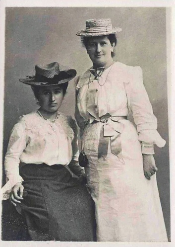 Фото из свободного доступа  интернета 🌐 .Клара Цеткин и Роза Люксембург.