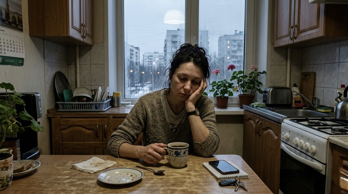 Утро взрослого человека, когда день только начался, а усталость уже есть