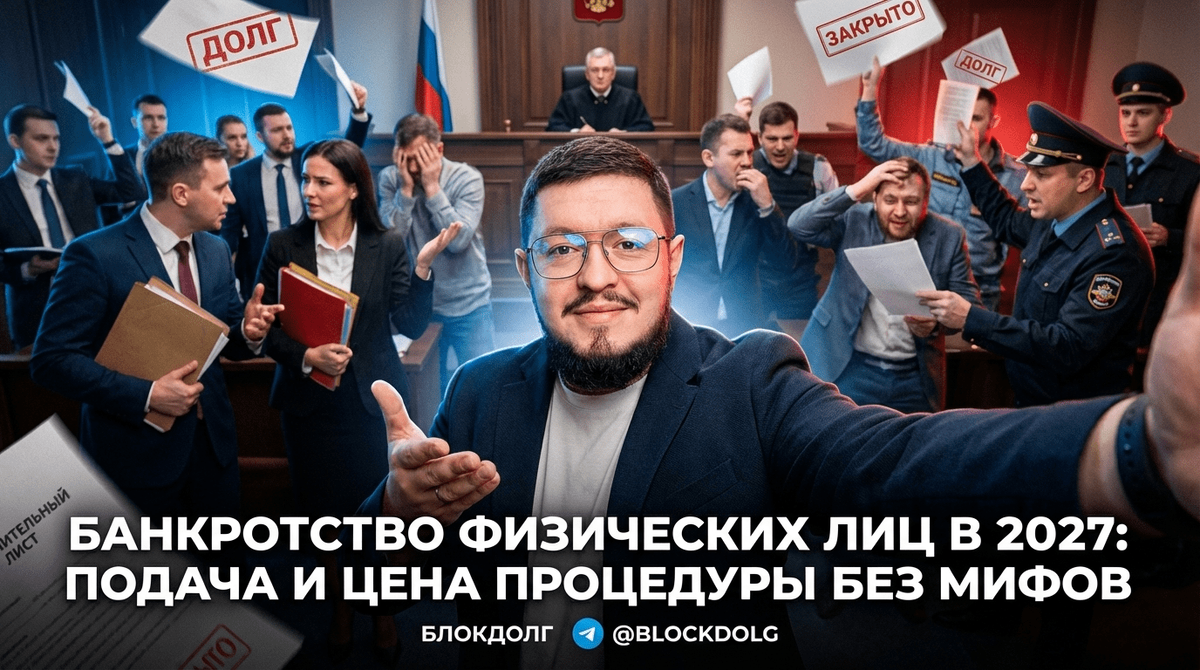    Процедура банкротства для физических лиц в 2027 году Максим