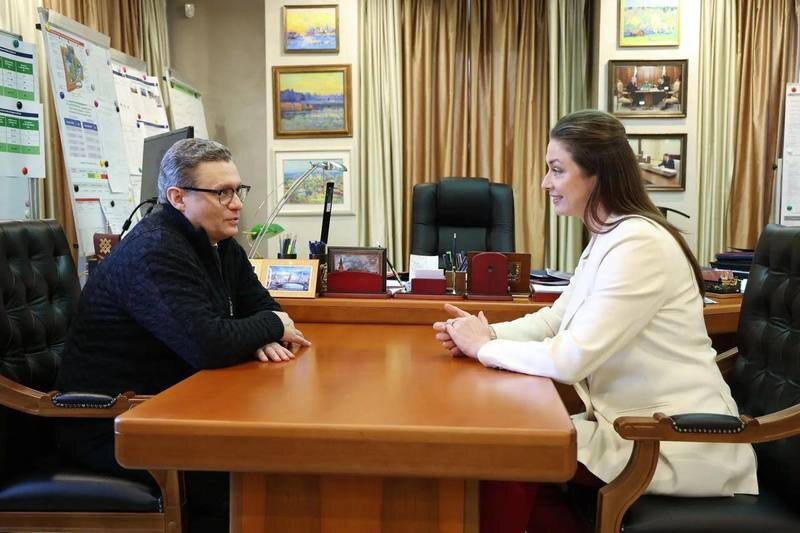    На встрече обсудили итоги конференции женщин-предпринимателей Вологодчины "Деловая весна"