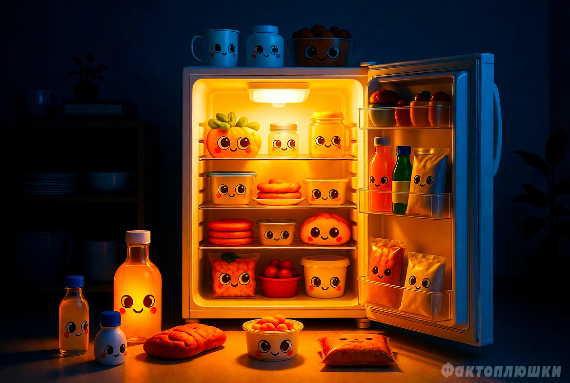 "Ночной рейд: факты vs. твой желудок 😂🍪"