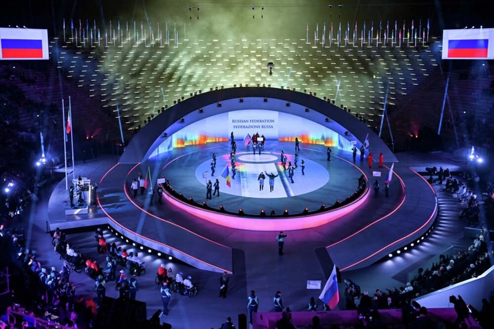    Церемония открытия Паралимпиады - 2026. Фото: РИА Новости/ Юрий Кочетков