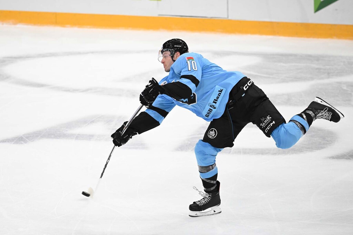  Хоккеист минского «Динамо» Николас Мелош. © ХК «Динамо-Минск»