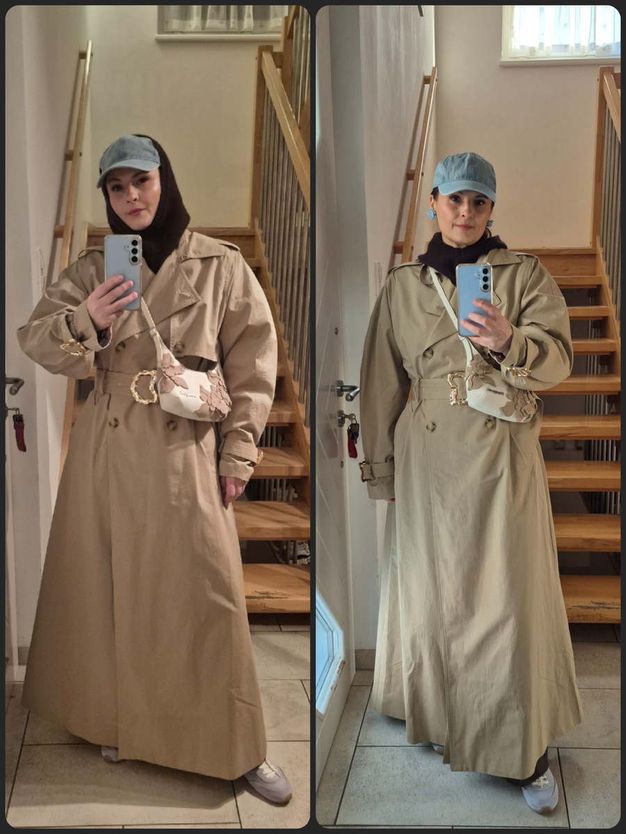 На мне, рано утром и после обеда.  +3°C/+10°C☀️