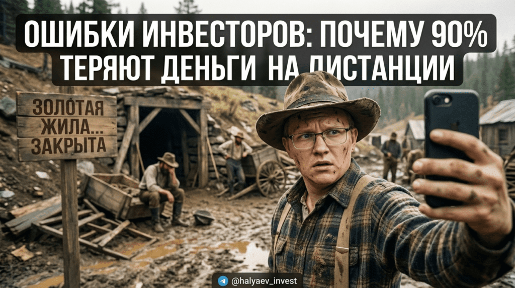    Главные причины убытков инвесторов на длинной дистанции