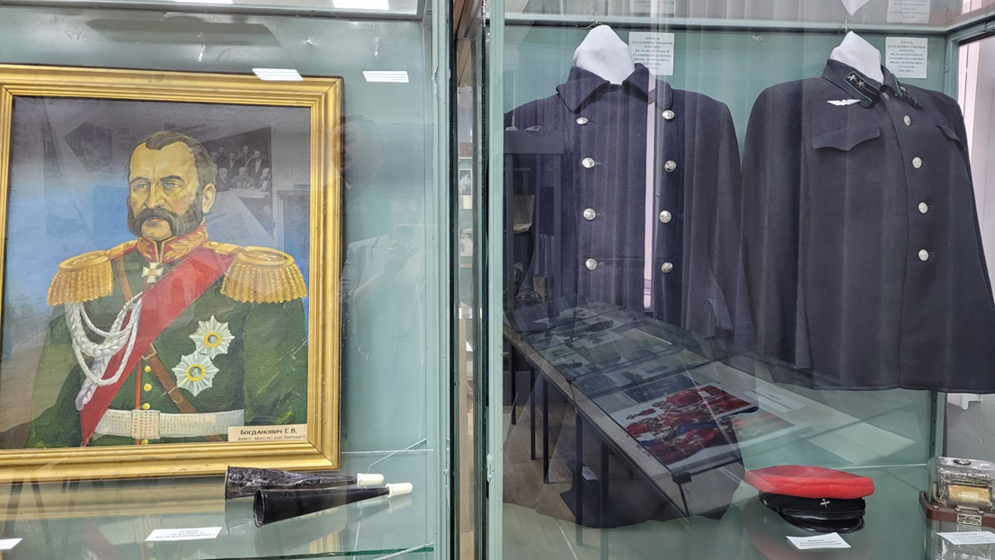 Портрет Е. В. Богдановича в Краеведческом музее города Богданович