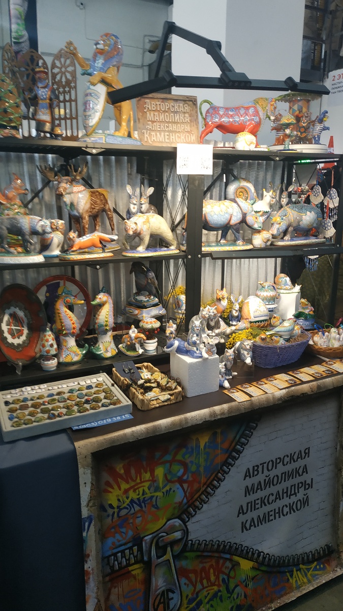 Восхитительная майолика Александры Каменской 