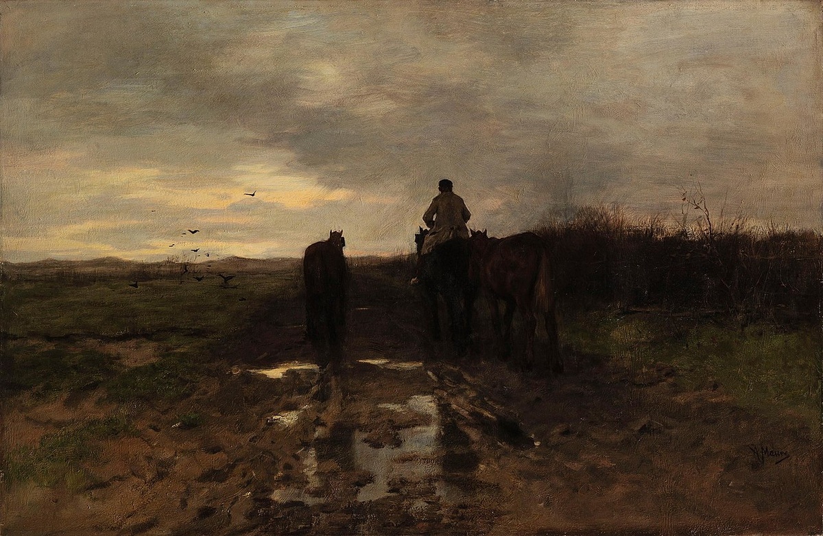     Антон Мауве. Дорога домой. 1883-1888   
undefined