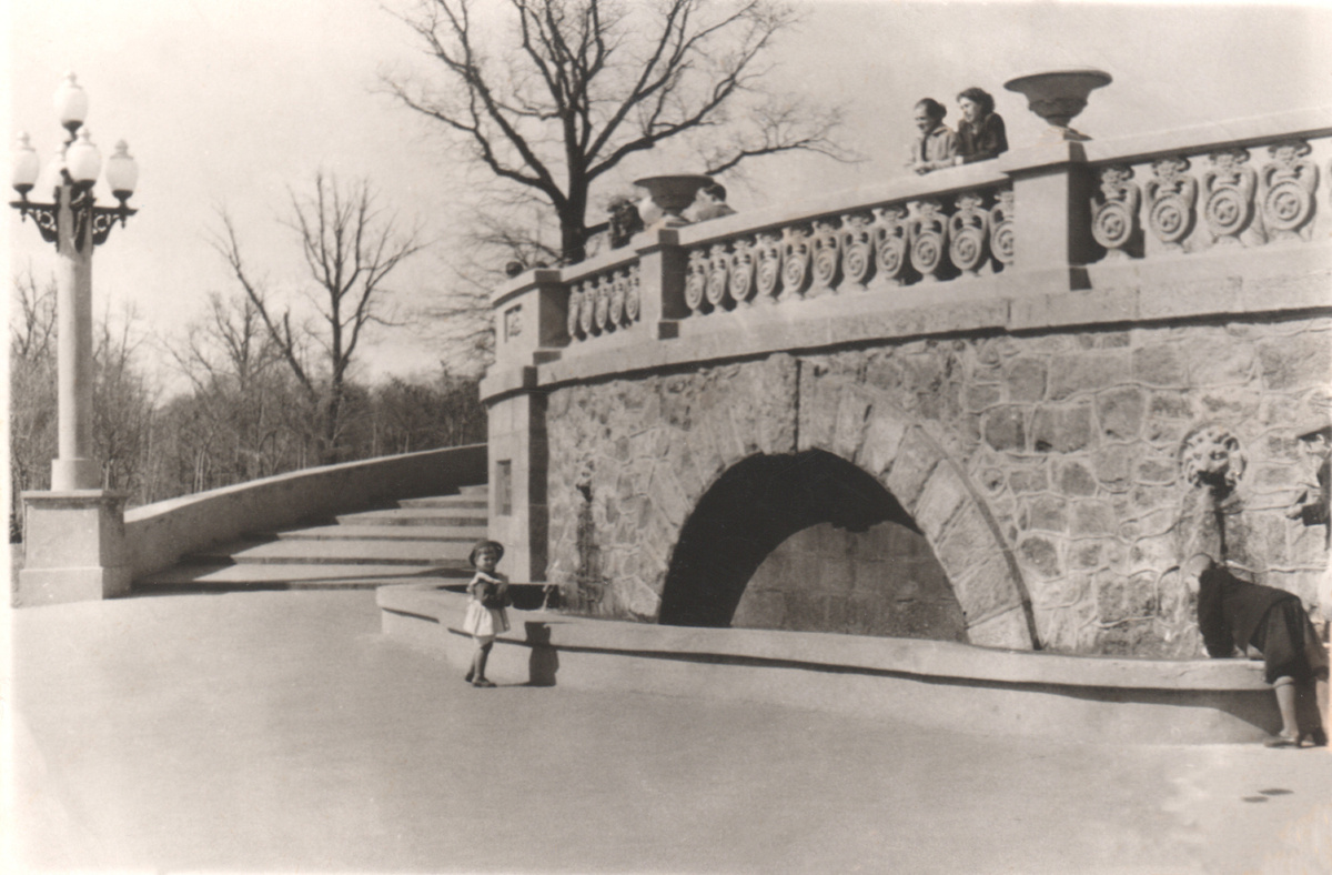 "Харьков, парк в центре города", 1957 год. Фото: В.Скворцов.