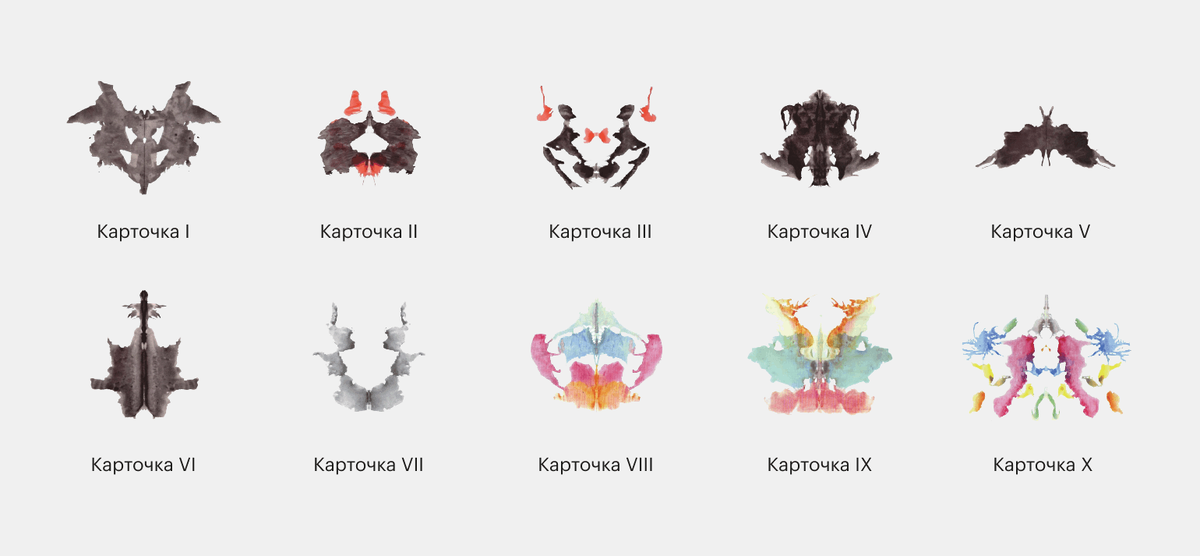 Тест Роршаха.