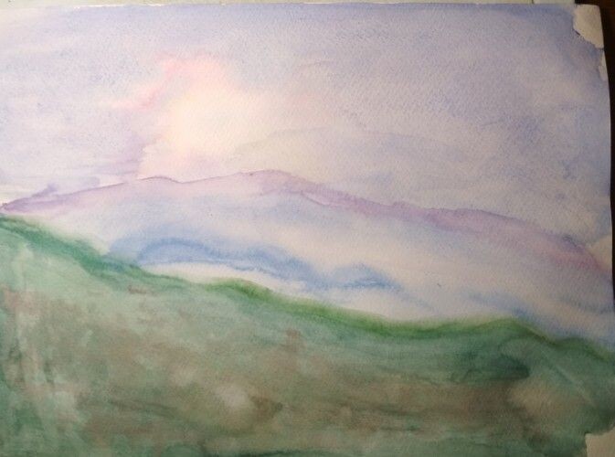 Здесь хорошо получилось солнце 😊. Декабрь 2025