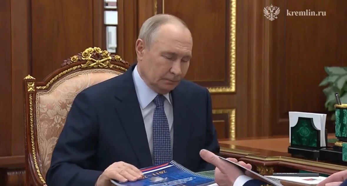    Фото: скриншот видео пресс-службы Кремля