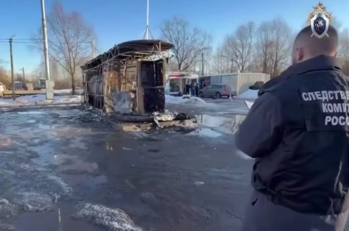    СКР завёл дело о теракте по факту поджога АЗС в Петербурге