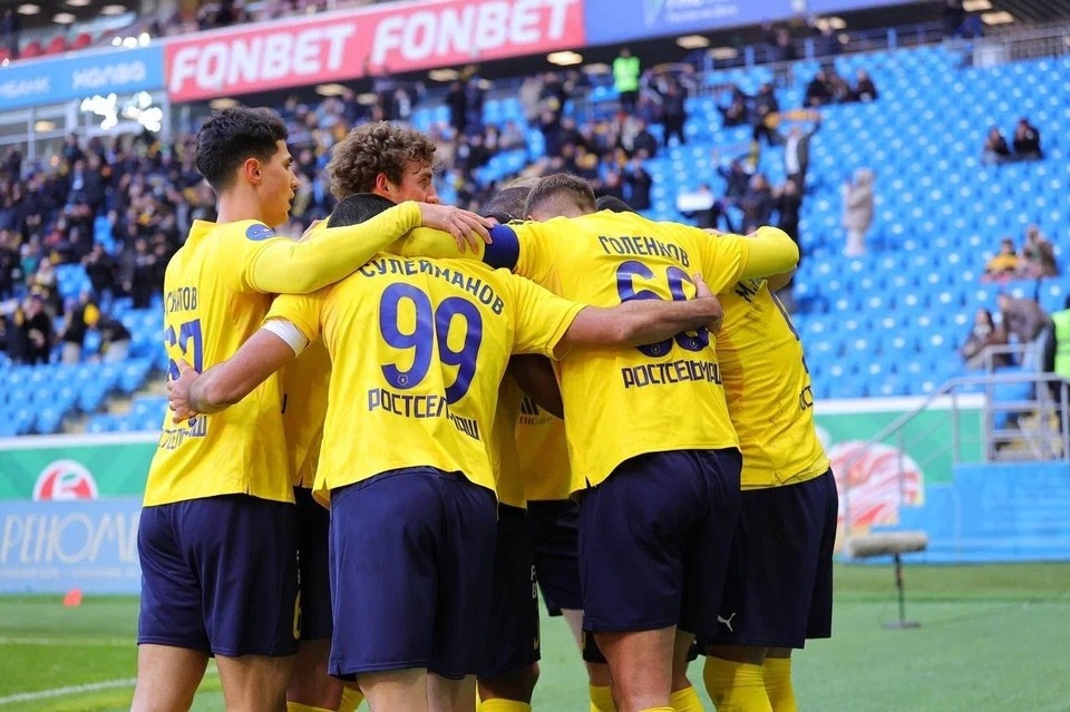    Матч закончился со счетом 1:1.Фото: ФК "Ростов".