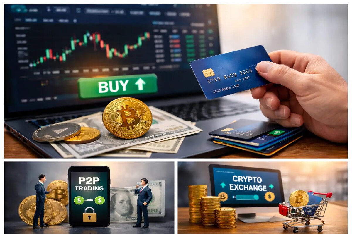 Как купить криптовалюту с банковской карты: способы и комиссии