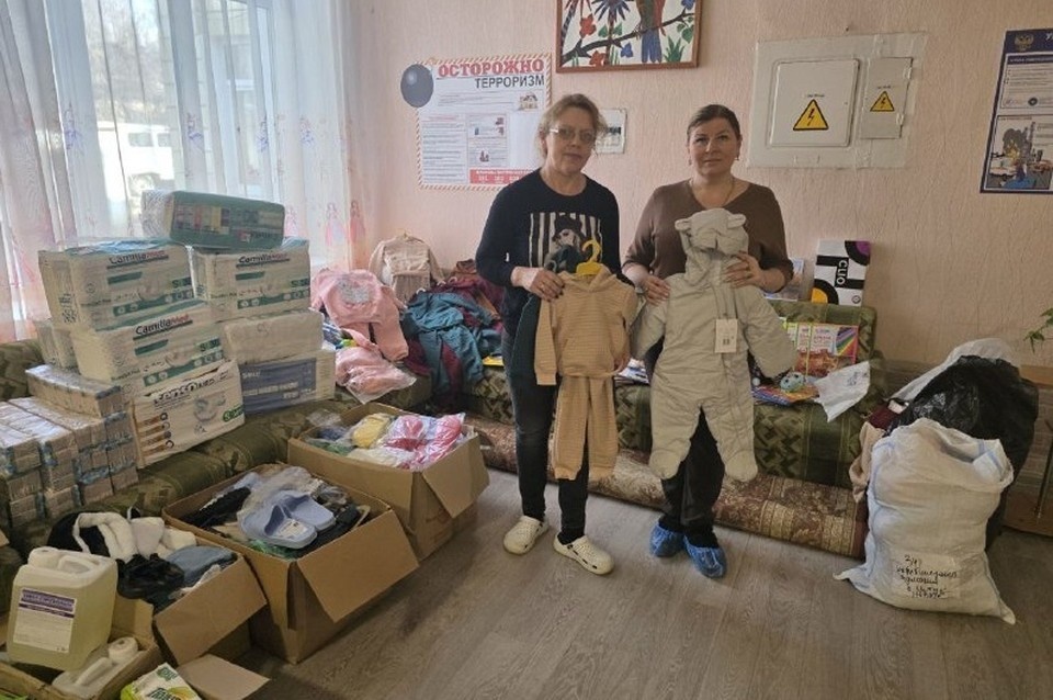    В учреждение доставили все необходимое для ухода за малышами. Фото: t.me/dprembassy