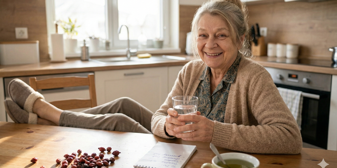 Этот простой напиток улучшает кровообращение в ногах после 60 - многие делают наоборот