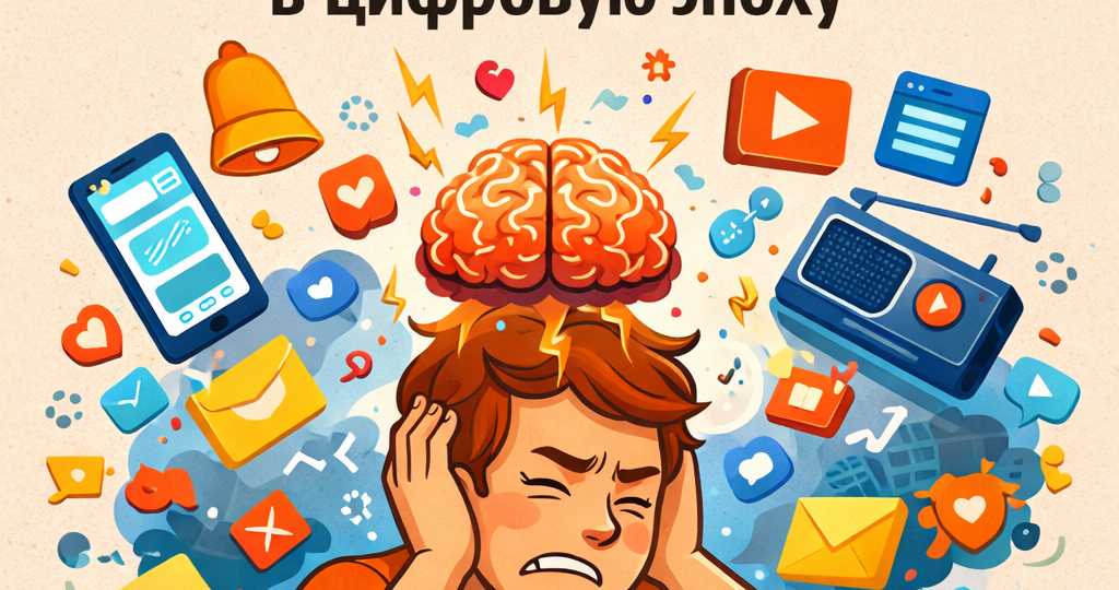 Клиповое мышление: что происходит с вниманием мозга в цифровую эпоху