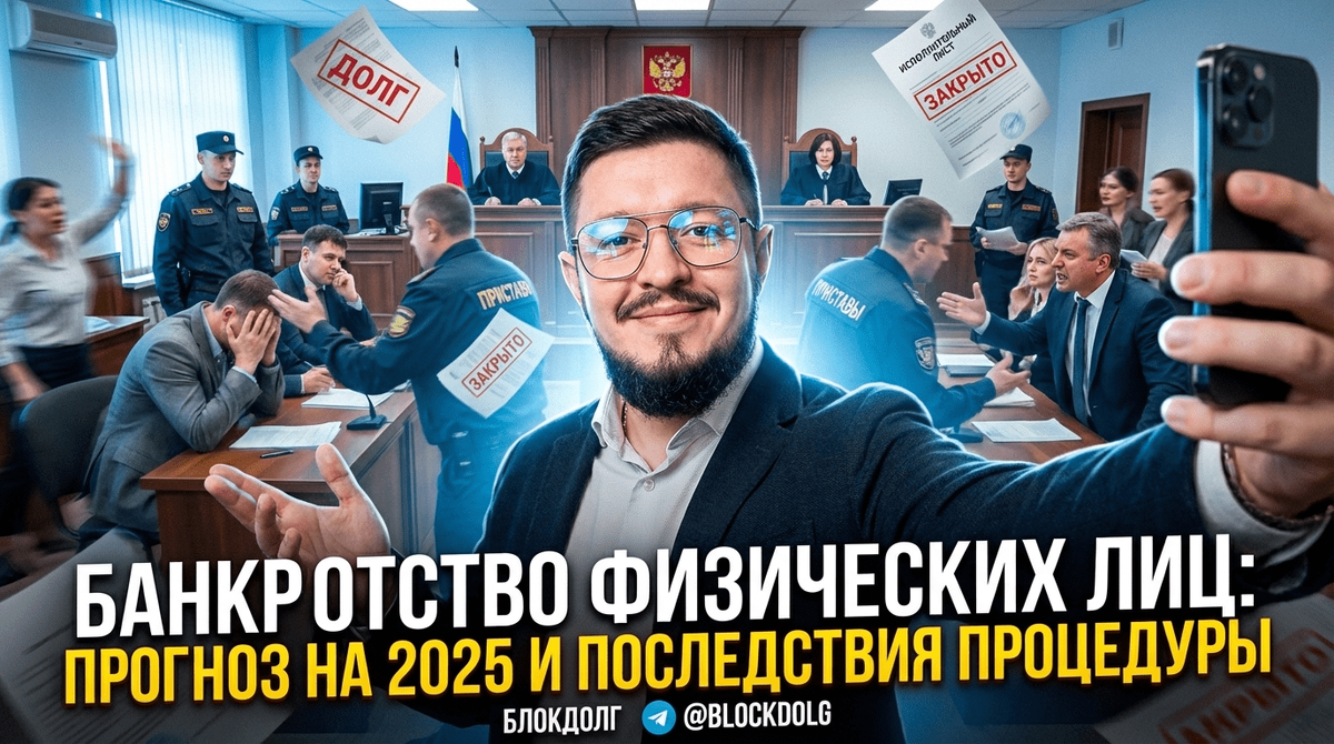    Прогноз и последствия банкротства физических лиц в 2025 году Максим