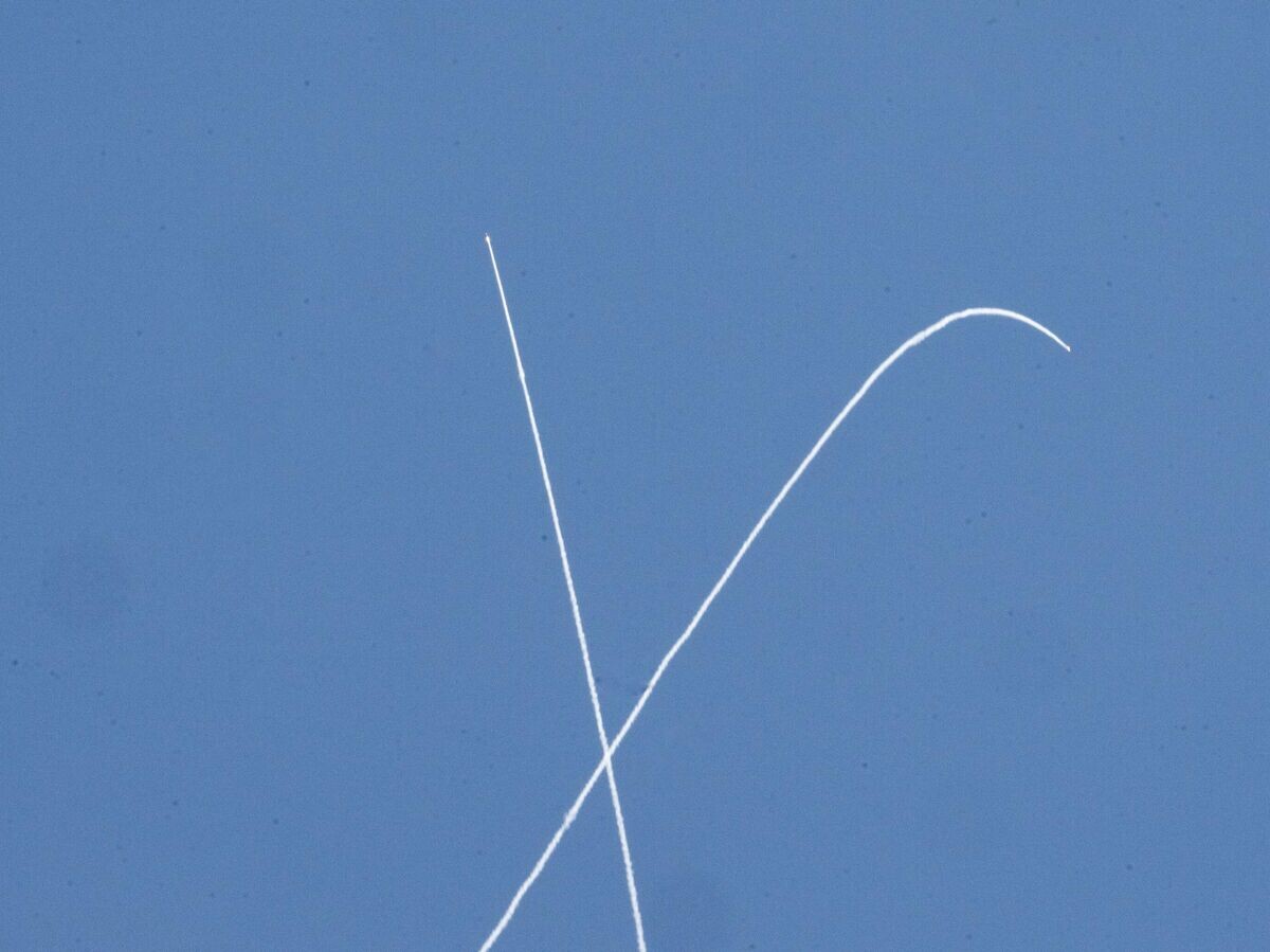    Работа израильской системы ПВО | © REUTERS / Anadolu/Mostafa Alkharouf