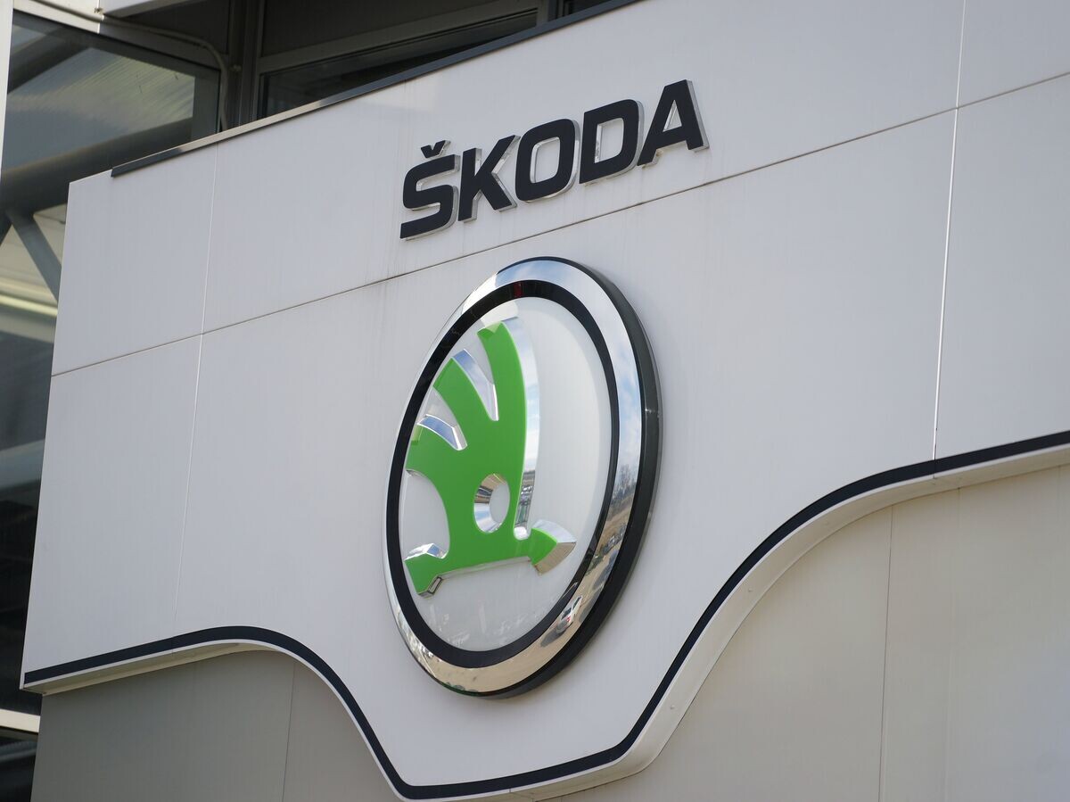    #Логотип компании Skoda.© РИА Новости . Николай Хижняк
