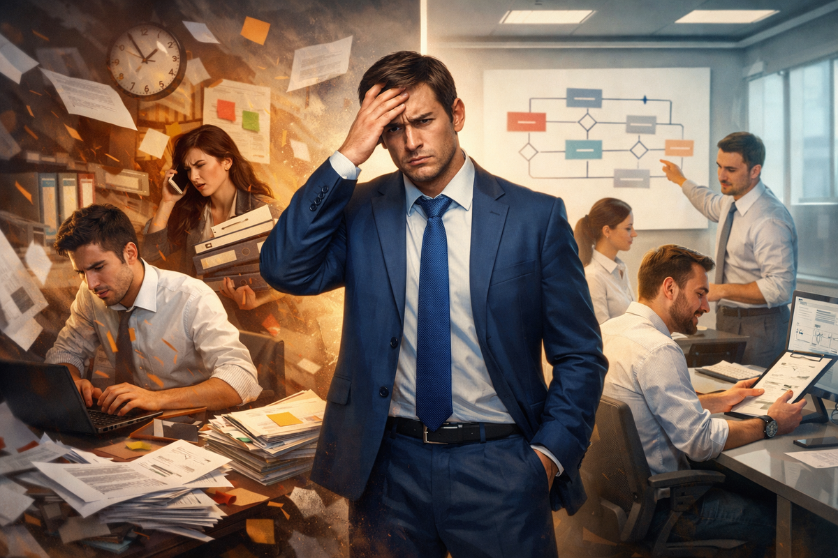 Бизнес без процессов: почему хорошие сотрудники не спасают компанию