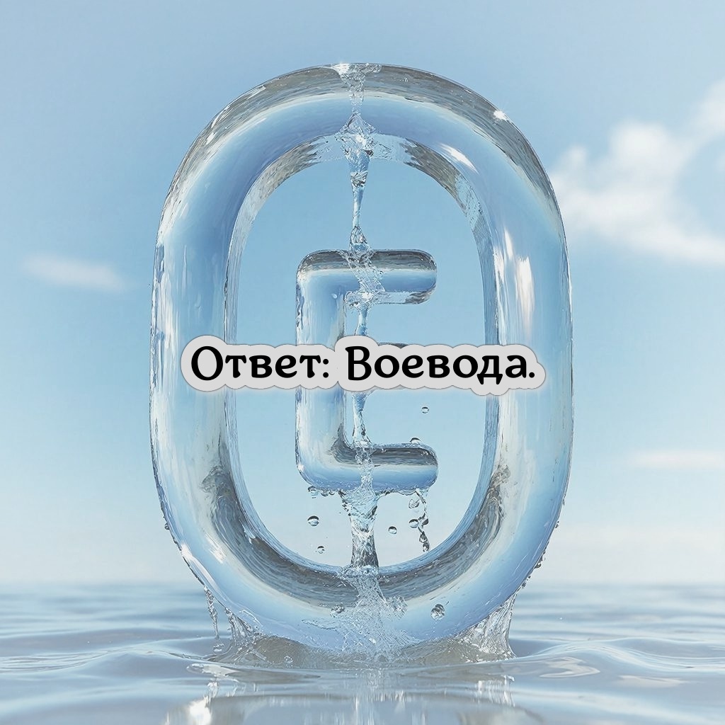 в О Е вода