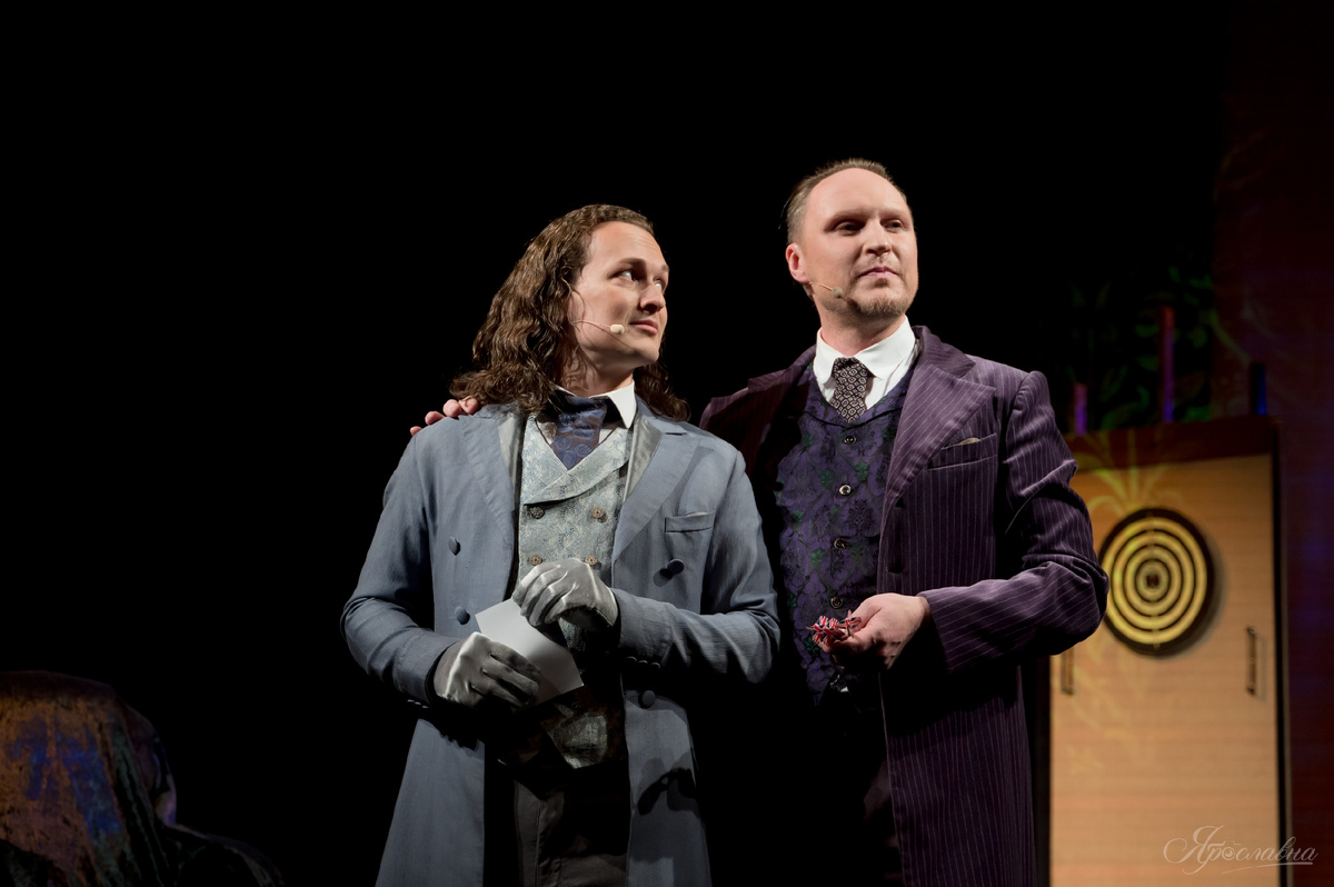 Дориан и сэр Генри. Фото Я. Олещук.