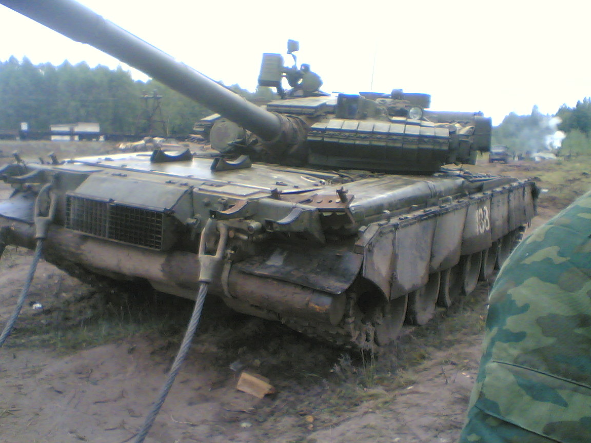 Фото из архива рассказчика — единственный танк, который так и не удалось запустить