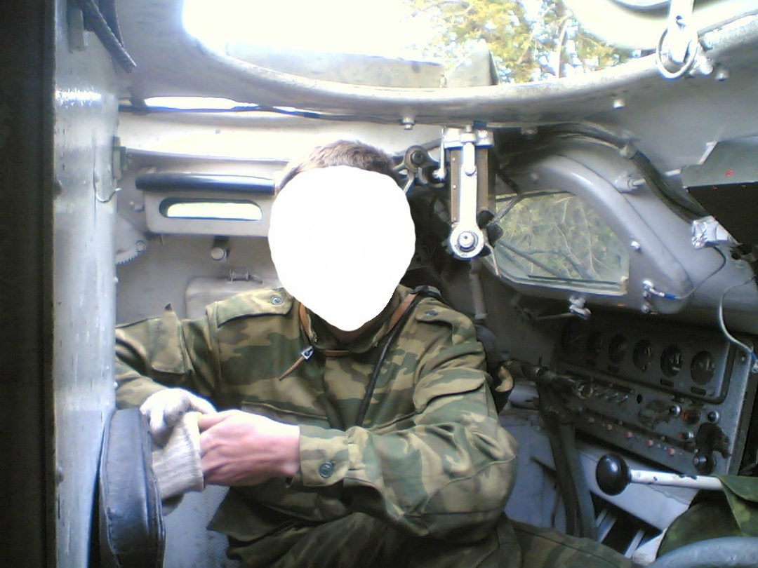 Мехвод МТЛБ, из экипажа рассказчика