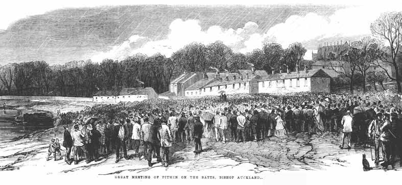Пример: забастовка шахтёров в Дареме. Англия, 1863 год