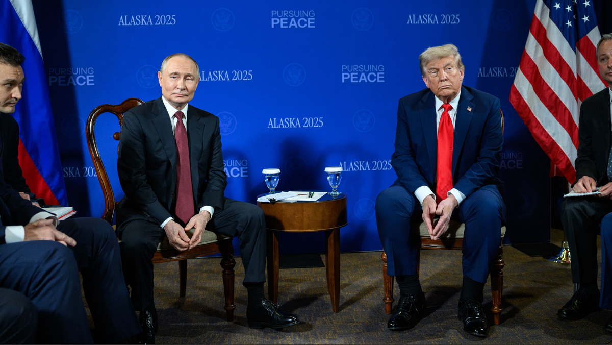    Путин и Трамп 2025