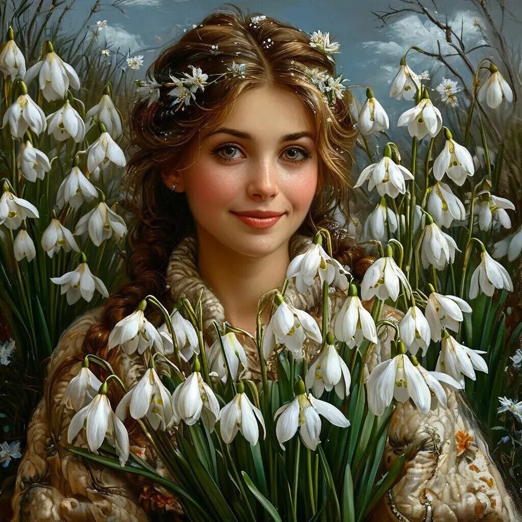 С 8 Марта! Цветите, сияйте и будьте счастливы!