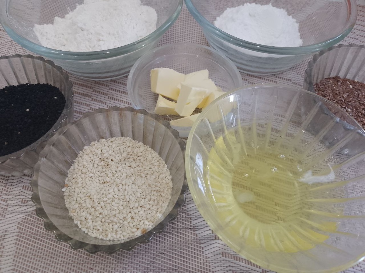 Ингредиенты для приготовления печенья