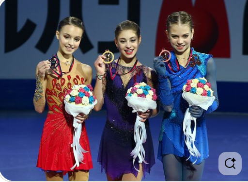 Финал серий Гран-при. Турин. Сезон 2019-2020. Аня, Алёна ,Саша