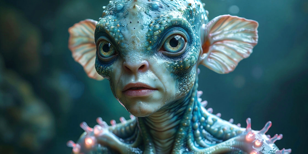 Цивилизация в глубинах океана? Видения Оливера Мертенса о жизни загадочных существ