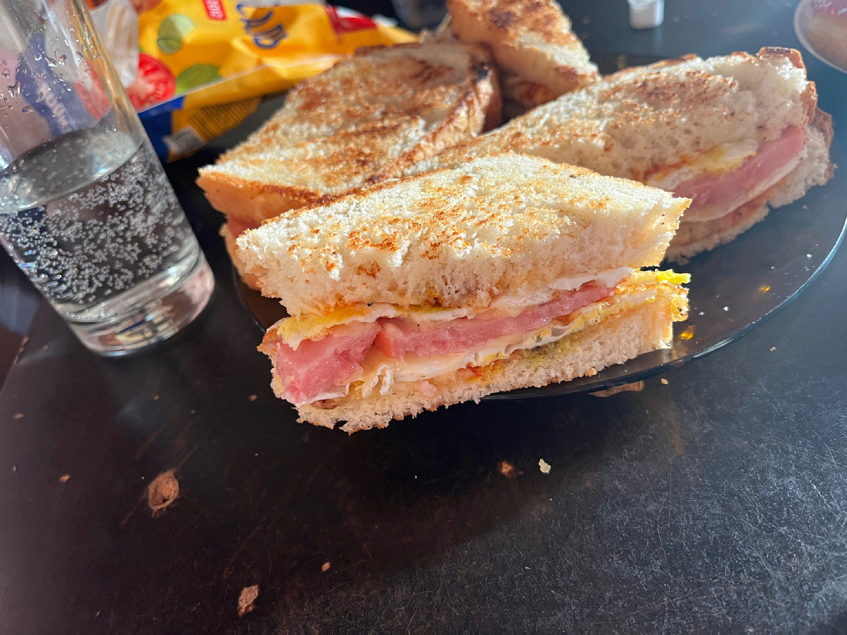 Сэндвич во всей красе 