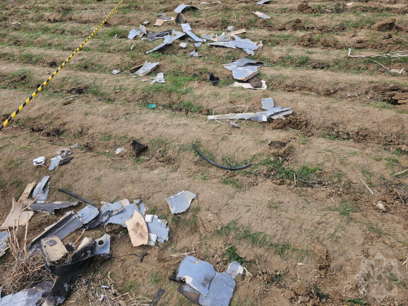 Оюломки БПЛА у аэропорта Нахичевани