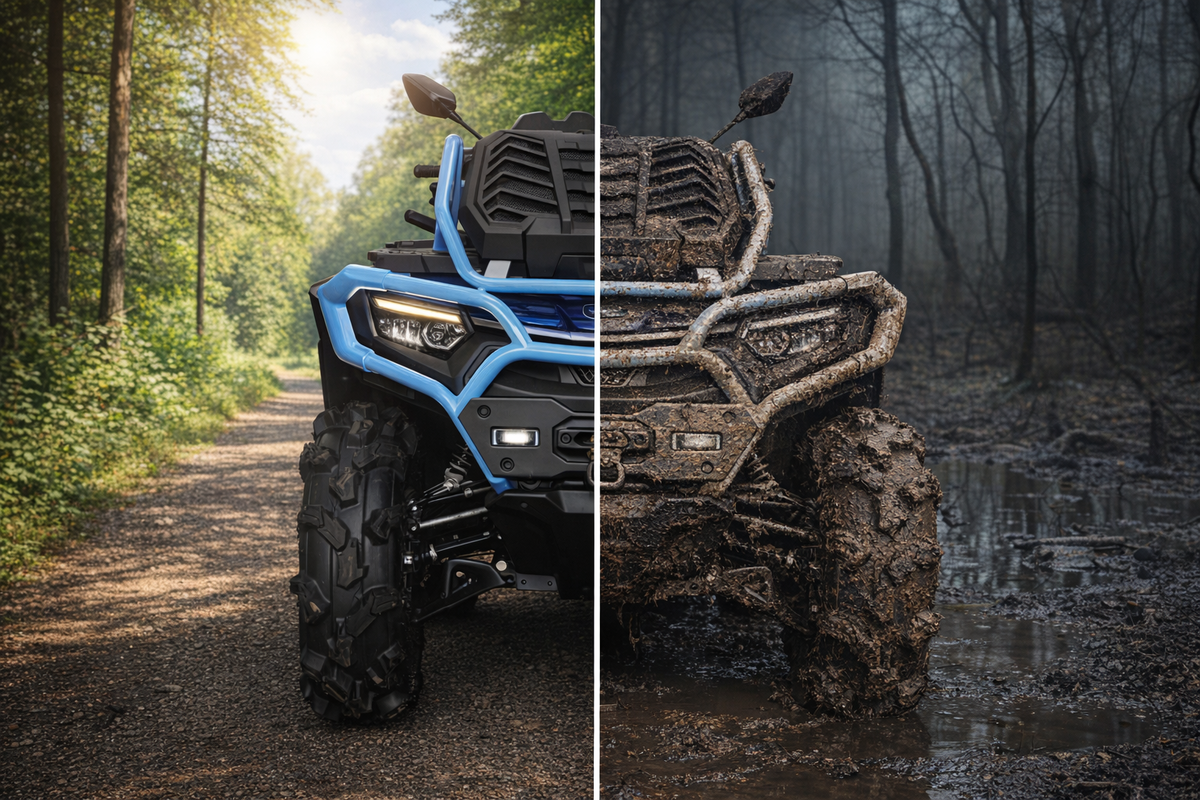 лайт или хард на квадроцикле