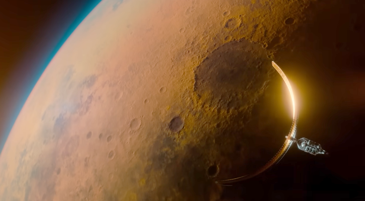 Кадр из фильма In the Blink of an Eye. Режиссер: Эндрю Стэнтон. Производство: Mighty Engine, Searchlight Pictures